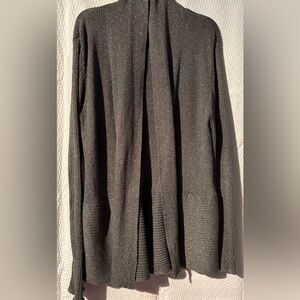 8th + Madison cardigan shimmer sweater size XL